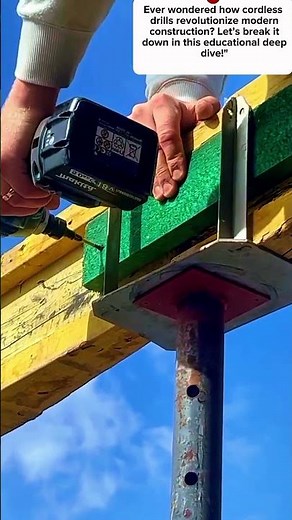 ‎Cordless Drill in Construction: Complete Educational Guide | TimberCraft Studio‎‎