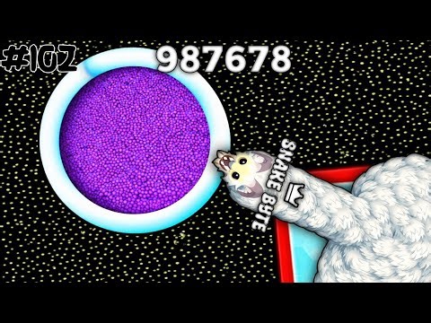 OMG 😱🐍 MONSTER KRAMPUS 👹 FINDS A SECRET FOOD PORTAL OUTSIDE THE MAP! SNAKE.IO GAMEPLAY!🔥#102