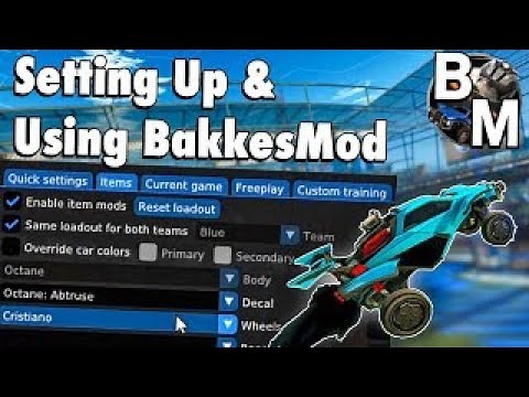 ROCKET LEAGUE BAKKES MOD NASIL AİMBOT AÇILIR.