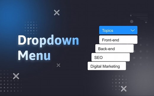 使用 CSS 制作下拉菜单动画