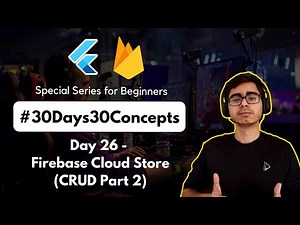 CRUD Operations Part 2 | StreamBuilder | Complete Flutter Crash Course