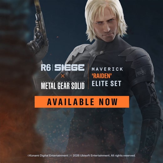 A little spark and a little fire, that's all it takes to win 💥The new Maverick Elite set is now available, featuring Maverick as Raiden from METAL GEAR SOLID 2: Sons of Liberty ⚔️