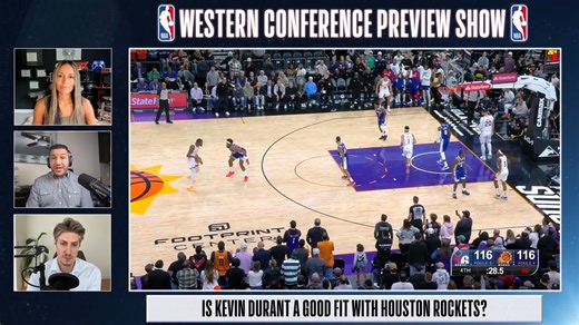 As a new star gets settled in Houston, Alexis Morgan, Mo Dakhill and Ben Taylor break down the Rockets’ revamped roster and their chances to break through in the West ahead of their opening night showdown with OKC, tonight at 7:30pm/et on NBC and Peacock! Watch the full preview on the NBA App! ➡️ https://link.nba.com/WestC_FB | NBA TV