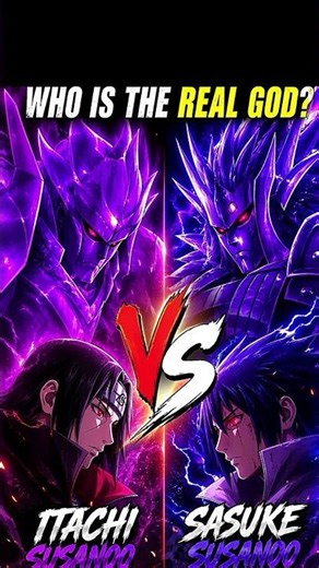 Itachi Susanoo vs Sasuke Susanoo 😈 Who Is The REAL GOD? (Brother Battle)