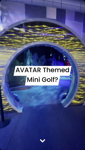 2.2K views · 27 reactions | Outer Space Mini Golf looks like it is out of the AVATAR movies at Space Race Adventures in Pigeon Forge #pigeonforge #minigolf #pigeonforgetn | In The Loop | Facebook