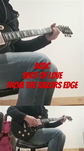 AC/DC Shot Of Love #shorts #shortguitarcover
