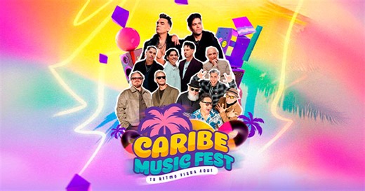 Caribe Music Fest en Santiago 2026 | Movistar Arena – 15 de julio