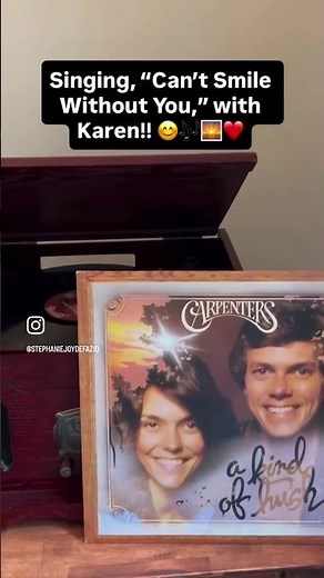 Carpenters - Can’t Smile Without You! #singalong