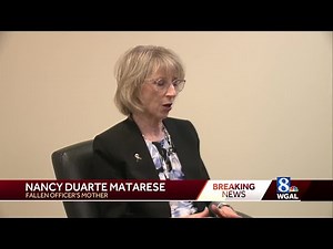 Officer Duarte's mother reacts after DA confirms friendly fire in son's death