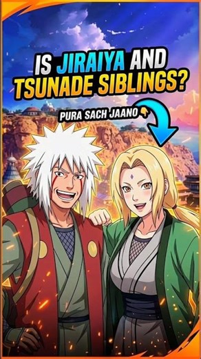 Is Jiraiya Tobirama Senji's son? 😳 #naruto #animetheory #shorts