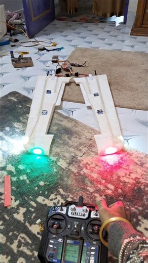 SR22 Rc Plane Strobe Light With Arduino / #sr22 #rcplane #strobelights #arduino #fiberglass