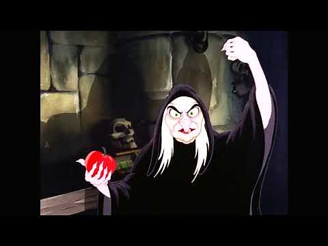 Biancaneve e i sette nani (1937) - La Regina Avvelena La Mela Per Biancaneve [UHD]
