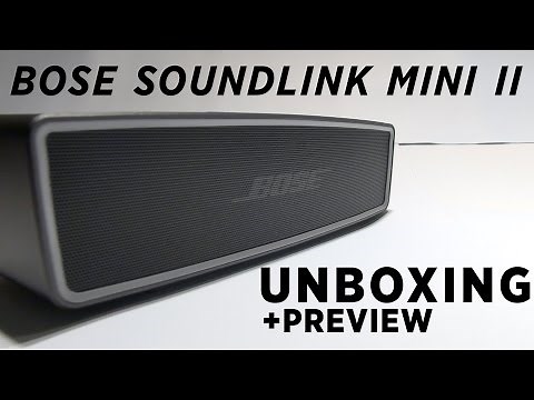 Bose SoundLink Mini II 2 Unboxing - Carbon & Pearl Bluetooth Speaker
