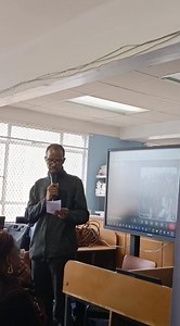 Mr. Mapondera, Head of the ICT School, clearly outlines key coursework and examination points, providing essential guidance to both ICT and Business School students. | Trust Academy