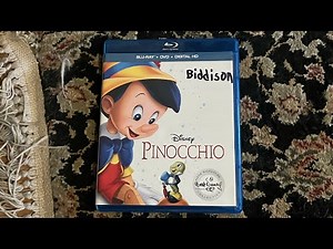 Opening to “Pinocchio” 1940-2017 DVD