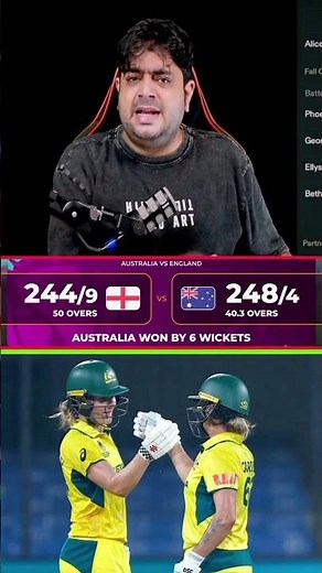 AUSTRALIA WON BY 6 WICKETS 🔥 | WOMEN'S CRICKET WORLD CUP 🔥 | #iccwomens #iccwtc #australia