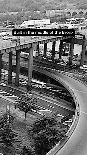 The New York Historical on Instagram: "The building of the Cross-Bronx Expressway destroyed homes and displaced over 15,000 people, but the mastermind behind the project, Robert Moses, was undeterred. “You have to hack your way with a meat ax,” he said. Learn more in “Robert Caro’s The Power Broker at 50,”an installation on view now."