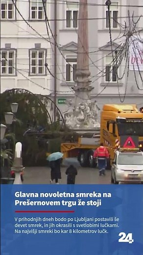24UR┃Kljub slabemu vremenu so jo s posebnim prevozom pripeljali popoldne v prestolnico.