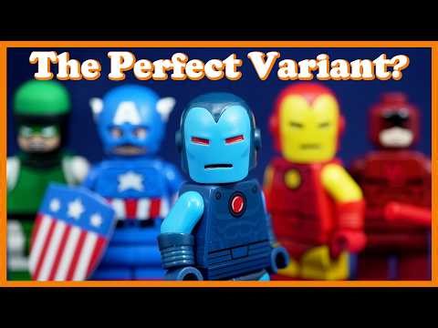 A Perfect Lego Classic Marvel Stealth Iron Man Suit Minifigure!
