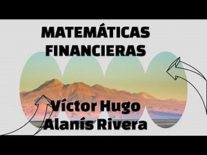 Matemáticas financieras, clase virtual 15