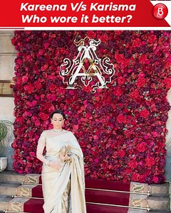 27K views · 186 reactions | Kareena Kapoor V/s Karisma Kapoor! Who dressed up the Best! Kareena Kapoor’s Bold Red Saree vs. Karisma’s Elegant White Look Which Style Stole Your Heart? | Bollywood Bubble - Videos | Facebook