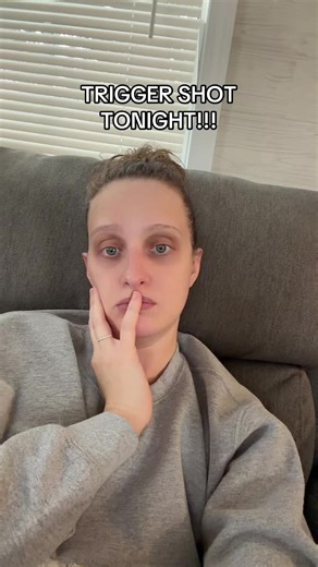 Trigger shot tonight!! My lining looked amazing at a 7.58 and trilaminar. Can’t believe this is all happening so soon ❤️ One step closer! #ivfjourney #endometriosis #infertiltiy #embryotransfer #endo