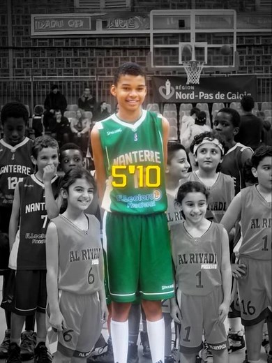 😭 Wemby was taller than us at 9