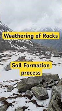 Types of Rocks | Types of Weathering & Process of Soil Formation #Soil #Weathering #Rocks #PlatyRock