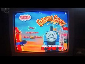 thomas carnival capers dvd menu walk-through from 2007 (original version)