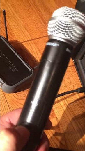 Wireless mic setup