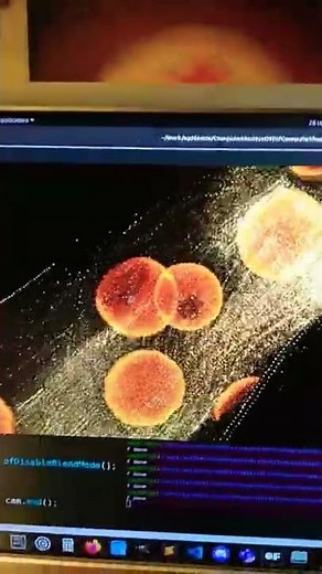 3D fluids with compute shaders on GPU in realtime (tutorial in description) #shorts