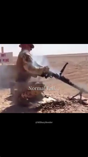 Machine Gun Training: Normal Fail vs Meltdown #military
