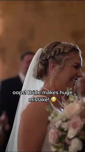 Bride makes a huge mistake! 🤣 #wedding #bride #groom #weddingtiktok #greenscreenvideo | W O R L D