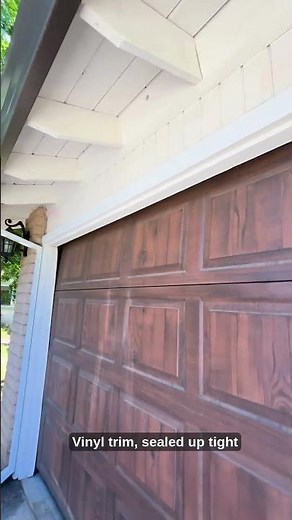 Big Gap Around Your Garage Door? Watch This! #garagedoor