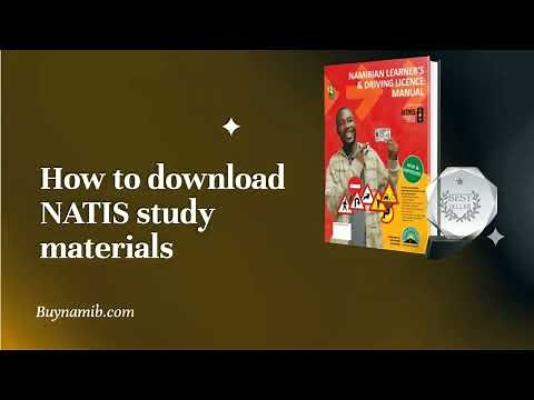 How to download NATIS study materials online
