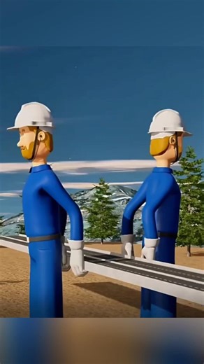 Engineering of the Self-Loading Arch Bridge #3danimation #shorts #viral