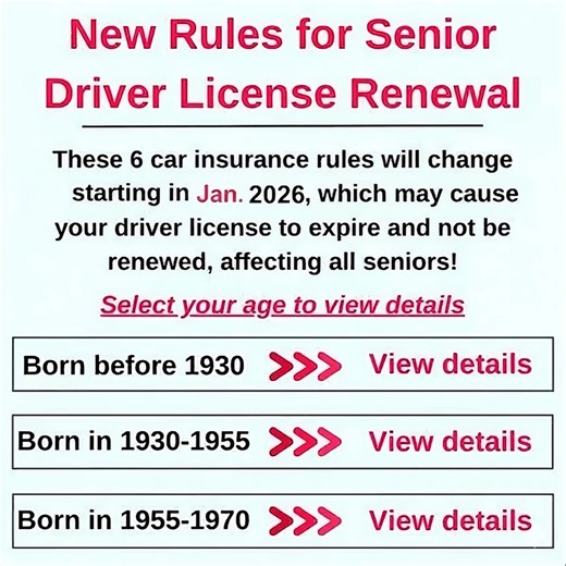 📢 Urgent Driver License Update! 📢 New rules for car insurance in January 2026 could make your driver’s license expire — affecting seniors the most! 🚨 Find out if YOU need to take action! | Samantha