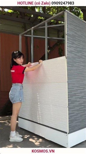 Thi công nhà tiền chế siêu dễ dàng với tấm panel tôn lõi xốp