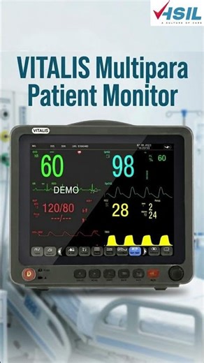 Vitalis Multipara Patient Monitor: Advanced ICU Monitoring Solutions