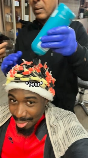 Kilo on Instagram: "this hairstyle in 2025 is crazy😂😂😂 #jhericurl #curls #barber #hairstyle #reel"