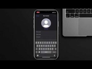 iPhoneに連絡先を追加する方法 - チュートリアル