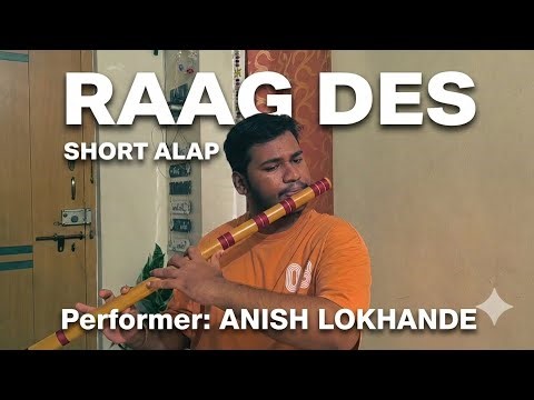 Raag Des | Short Alap on Bansuri Flute | Indian Classical Music