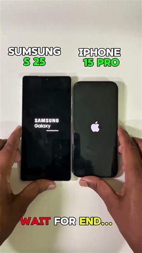 ☠️⚡ IPHONE 15 PRO Vs SUMSUNG S 25 SPEED TEST MOBILE PHONE ⚡☠️