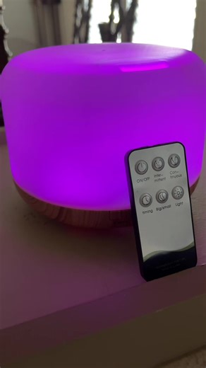 Aroma Diffuser with Remote Control Transform your space with this sleek aroma diffuser featuring a convenient remote control, adjustable timer, and color-changing LED lights. Choose from multiple diffuser stream modes to customize mist output while your favorite essential oils release a beautiful, long-lasting aroma throughout your home. Perfect for relaxation, sleep, meditation, or everyday freshness, this diffuser adds calm, comfort, and style to any room. ✨🌿 #tiktokshopcreatorpicks #mothersd