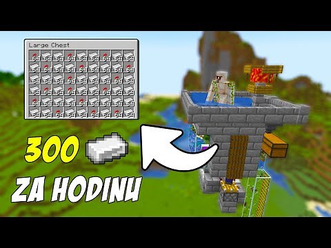 JEDNODUCHÁ IRON GOLEM FARMA - 1.20 (JAVA) | MINECRAFT: TUTORIAL