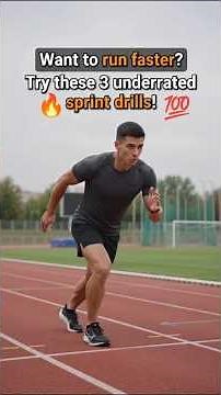 How to Run Faster: 3 New Sprint Drills You Need to Try! 🔥#sports #athletics