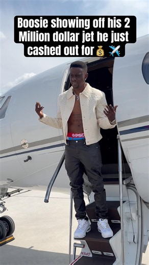Boosie new private jet cost 2 million, he puts his artist on a jet for the first time #foryou