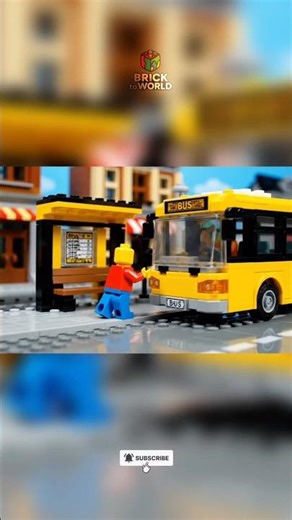 🚍 LEGO KEJAR BUS… But FAIL to Get In! 😂