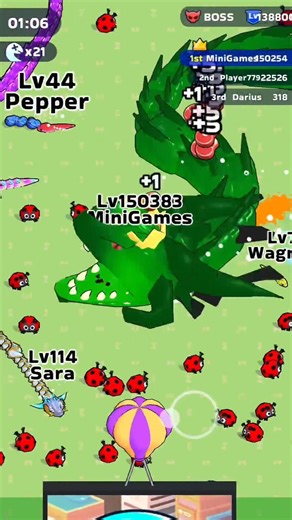 Snake Clash Vip Best Gameplay 152 #games #viralshorts #viralgaming