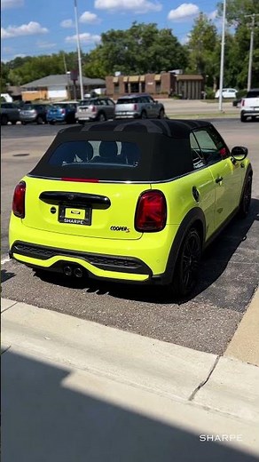 2023 MINI Cooper Convertible #MINICooperS #ClassicConvertible #OpenAirDrive #CompactFun #MiniStyle